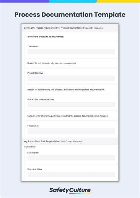 Image result for Process Documentation Template