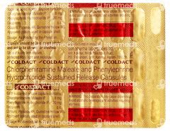 New Coldact 820 Mg Capsule Sr 20 - Uses, Side Effects, Dosage, Price ...