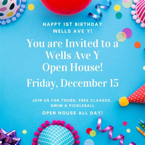 Wells Ave YMCA Open House 1st Birthday Celebration - Newton Beacon