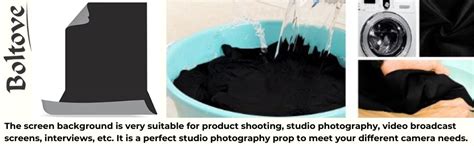 Boltove® Thick Exact Non-Transparent 2-in-1 Photography Backdrop ...