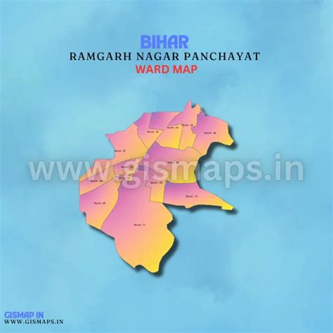 Ramgarh Nagar Panchayat Ward Map