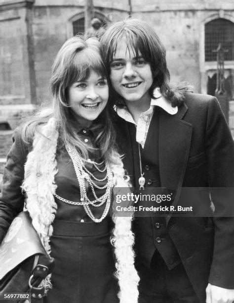 English child actor Jack Wild with his Welsh partner Gaynor Jones ...