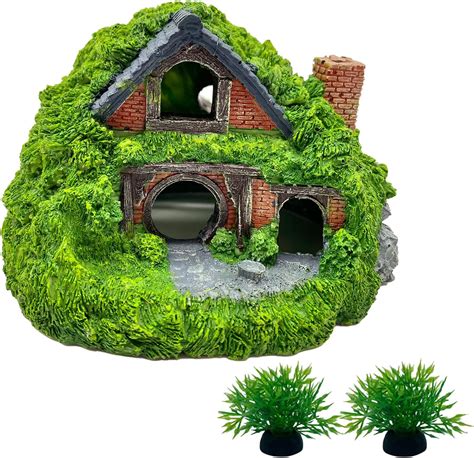 Tfwadmx Aquarium Decoration Hobbit House, Resin India | Ubuy