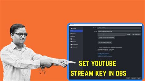 Image result for Stream Key YouTube OBS