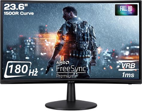 Acer Nitro VG240Y M3 23.8 Inch IPS Full HD Gaming LCD Monitor with LED ...