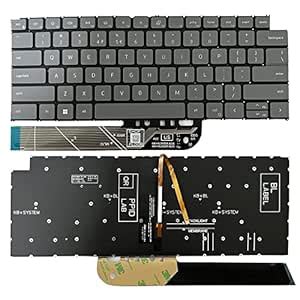 GinTai Laptops US Keyboard Backlit Replacement for Dell Vostro 5310 ...