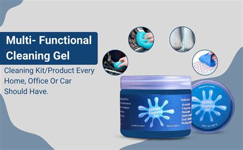ARDAKI Cleaning Gel for Car Interior Car AC Vent Interior Dust Cleaning ...
