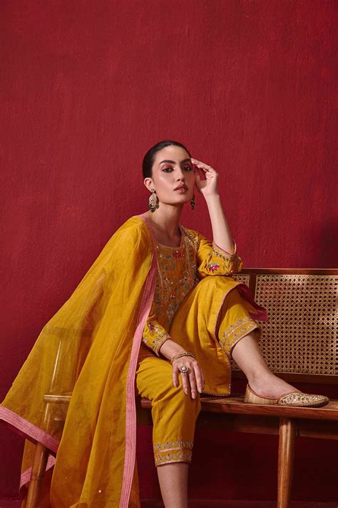 PREETI - MUSTARD – Ajiesh Oberoi