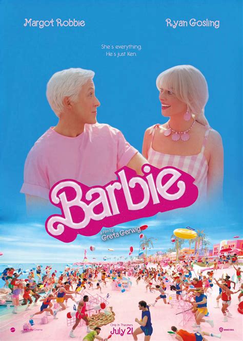 Barbie Movie Poster Template - Templateworksheet.com