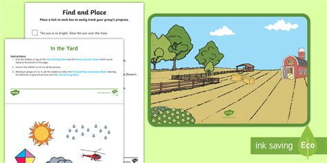 TAS In the Yard Can You Find...? Activity Pack - English