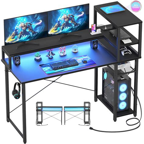 PC Gaming Computer Desk 的图像结果