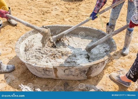 Sand And Cement Mix