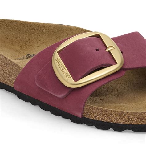 Buy Pink Madrid Big Buckle Nubuk Leather Online in India - BIRKENSTOCK