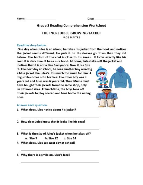 Reading Comprehension Printable Worksheets - Printable Word Searches