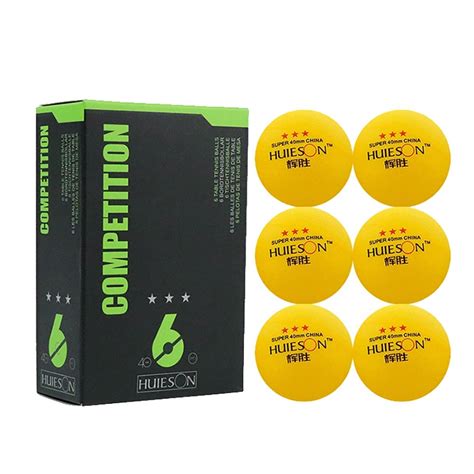 3 Stars PingPong Balls, 40mm / 1.57in In Diameter ... – Grandado