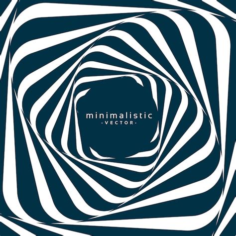 Creative striped background with optical effect | Free Vector