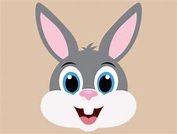 Image result for Cartoon Bunny Rabbit Face