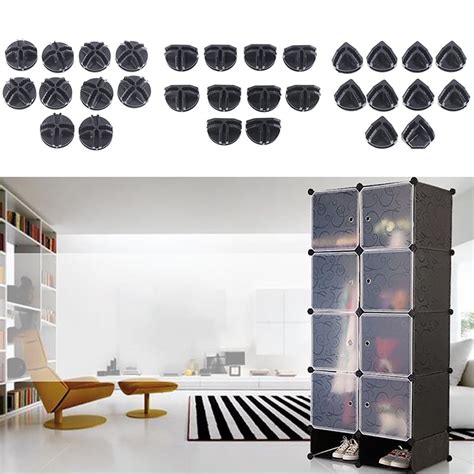Qukpa Modular Organizer Storage Shelves with 10 Connectors India | Ubuy