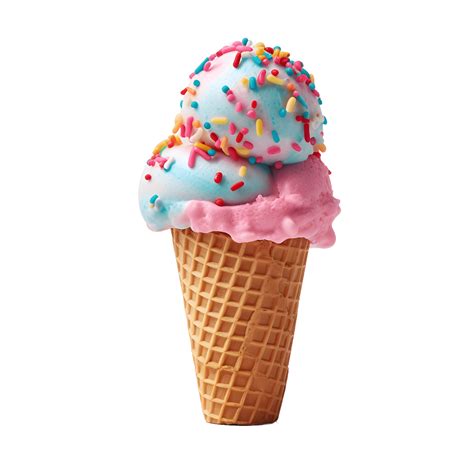 Ice Cream Sprinkles Background