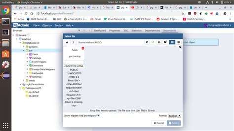 How to Restore Database Using a Psql File 的图像结果
