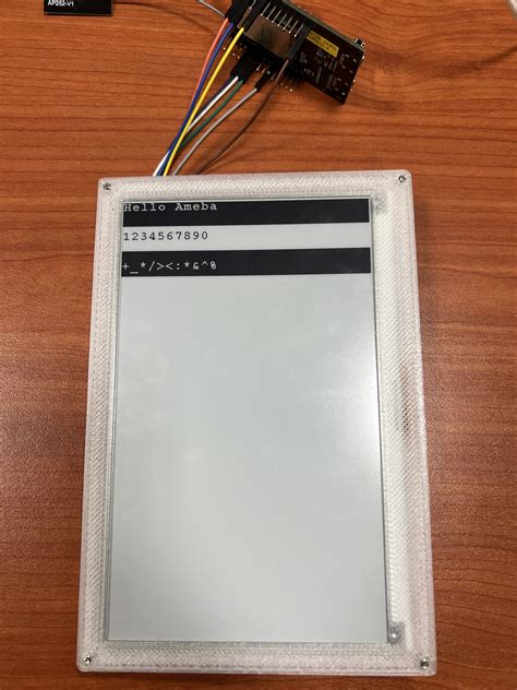 Image result for Arduino ePaper Fonts