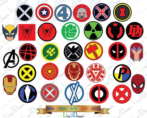 Marvel Comics Superhero Logo