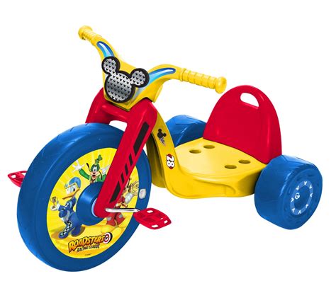 Buy Mickey Mouse 15 inch Fly Wheels Ride on Tricycle with Light on ...