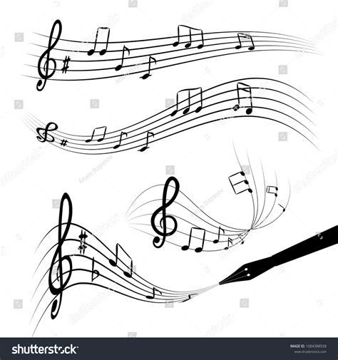 Hand Drawn Music Notes 的图像结果