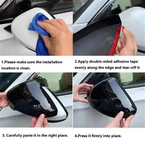 Car Craft Compatible With Honda City 2022-2024 Side Rear View Case Wing ...