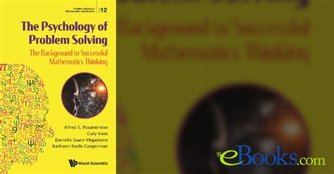 Psychology Of Problem Solving, The: The Background To Successful ...