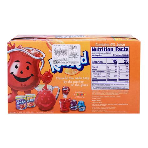 Kool Aid Jammers Orange Drink 10 x 177 ml Online at Best Price | Fruit ...