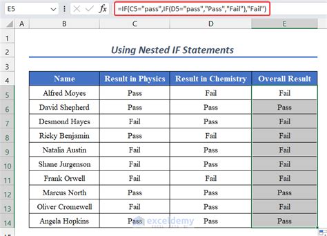 Image result for Multiple If Formula Excel