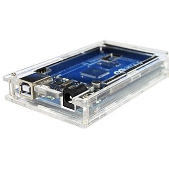 Transparent Acrylic Case Shell Enclosure Gloss Box For Arduino MEGA ...
