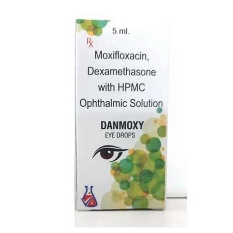 Eye Drop - Moxifloxacin Dexamethasone with HPMC Ophthalmic Solution ...