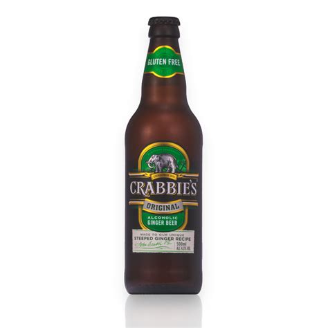 Crabbie's - Original Alcoholic Ginger Beer - 4,0% alc.vol. 0,5l - Gin ...