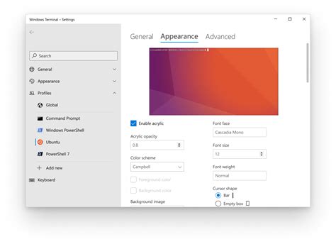 Image result for Windows Terminal Customization