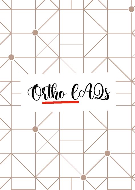 Ortho LAQs: Comprehensive Notes on Fracture Classifications and ...