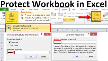 Image result for Protect Workbook Excel