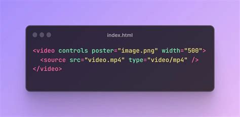 Image result for Video Poster HTML
