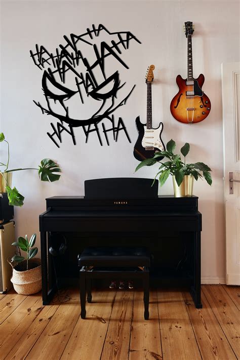 Ha Ha Ha Joker Metal Wall Art, Joker Art, DC Comics Wall Art, Joker ...