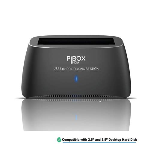 PiBOX India, USB 3.0 Hard Drive Docking Station (USB to SATA Docking ...