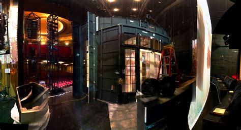 Stage Left at the SHN Golden Gate Theatre showing a behind-the-scenes ...