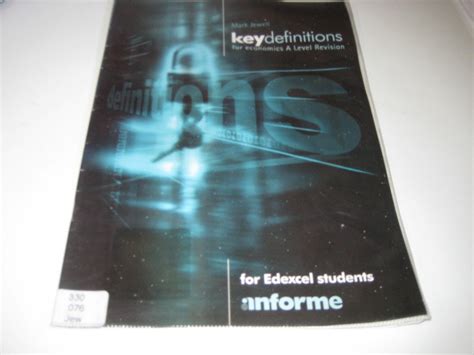Buy Key Definitions for Economics A Level Revision: For Edexcel ...