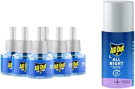 All Out Ultra Mosquito Repellant Refill Faster Action (45 mL each) Pack ...