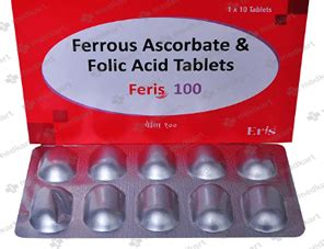 FERIS 100MG TABLET 10'S : View Price, Combination and Alternatives ...