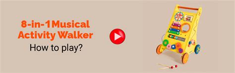 Baby Activity Walker - Push Walker For Babies | Shumee