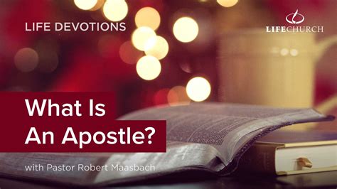 What Is An Apostle? – Life Church UK