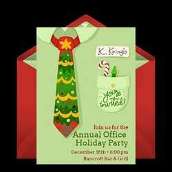 60+ Company Christmas Party Invitations and Messages