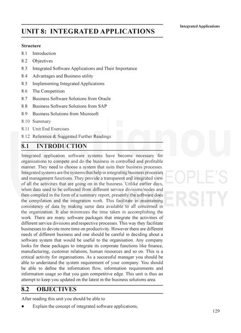 Integrated Applications - They need to choose a system that suits their ...