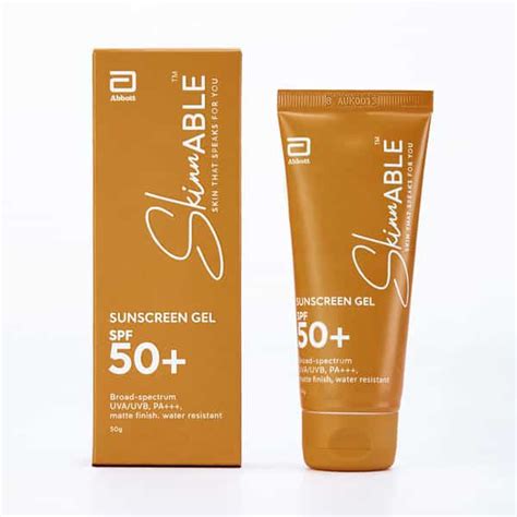 Buy SKINNABLE SUNSCREEN GEL SPF 50+ 50 GM Online & Get Upto 60% OFF at ...